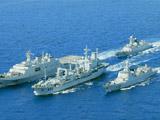 海軍第七批護航編隊起航至索馬里海域